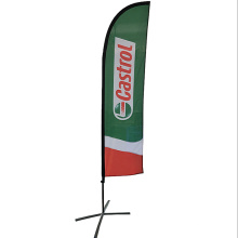 Quality Customized Color Durable Attachable Feather Flying Fly Banner Tear Drop Flag